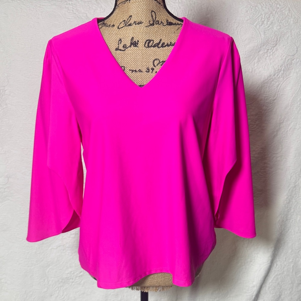 Jude Connally Daniella Top Jude Cloth in Peony Pink - Size Small